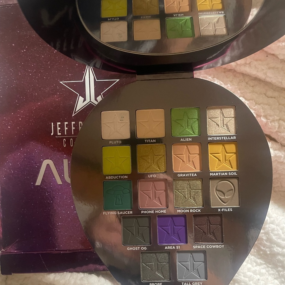 Jeffrey star alien palette